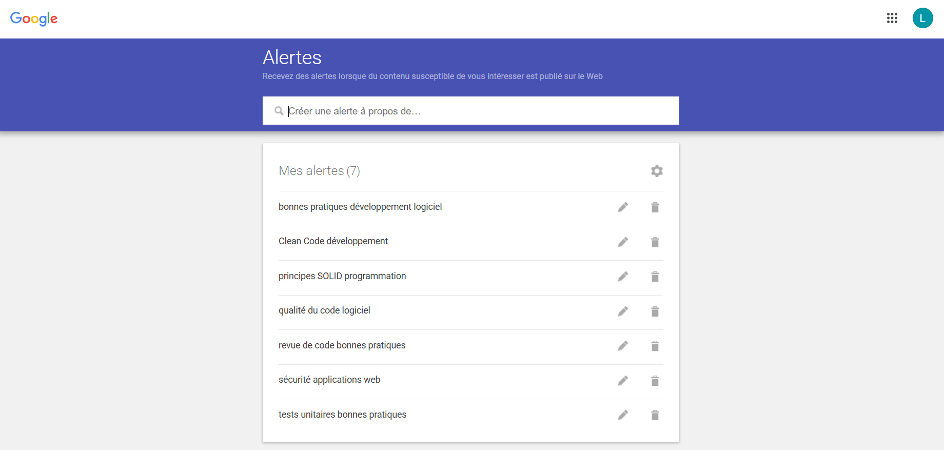Capture Gmail Alerts